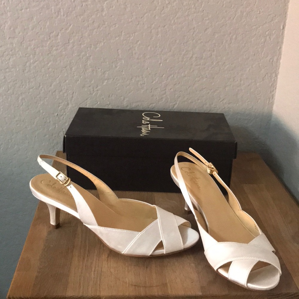 Cole Haan Bridal shoes New never worn. 8M